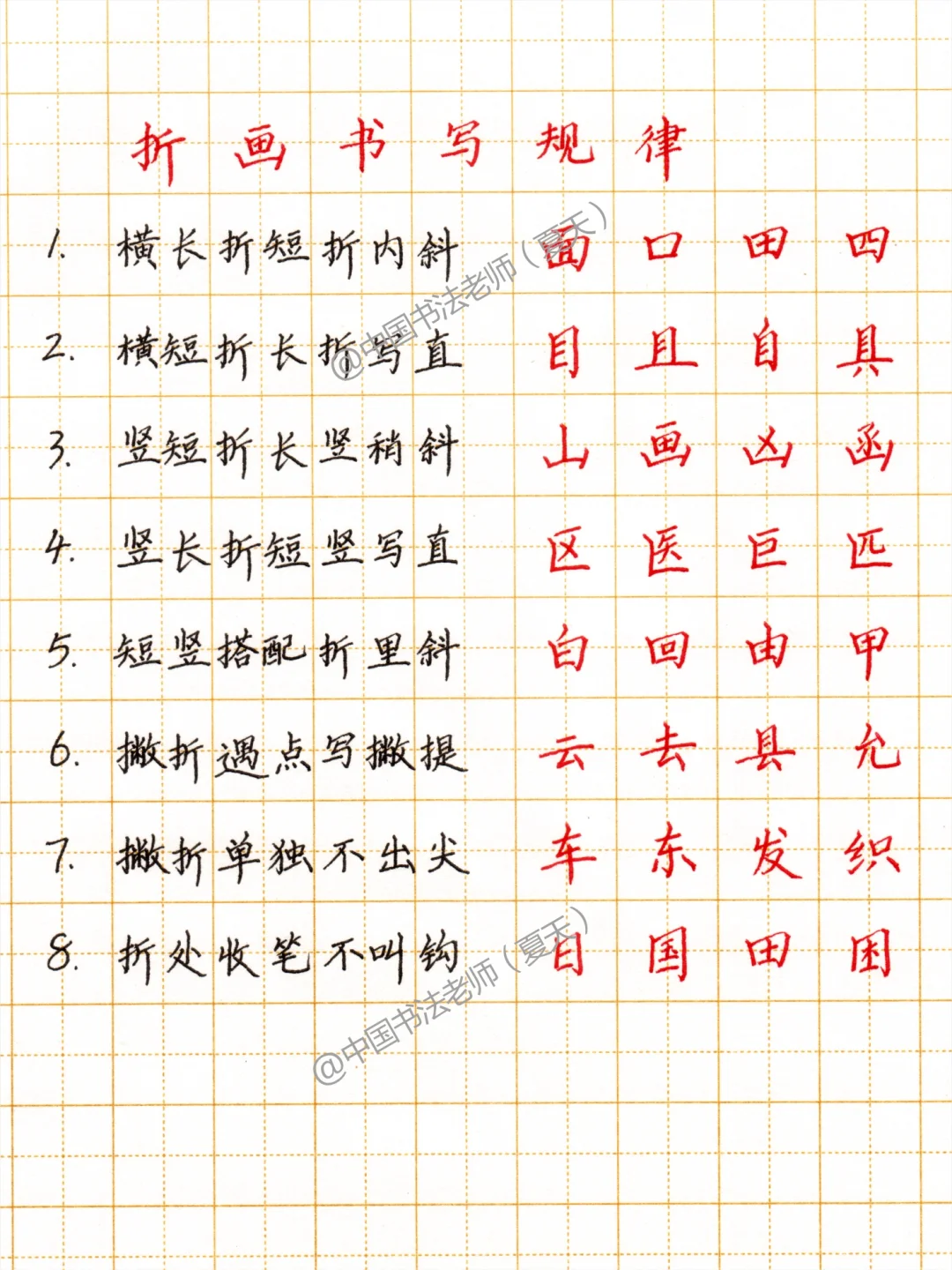 🙏🏻感谢班主任给的练字方法❗👍🏻