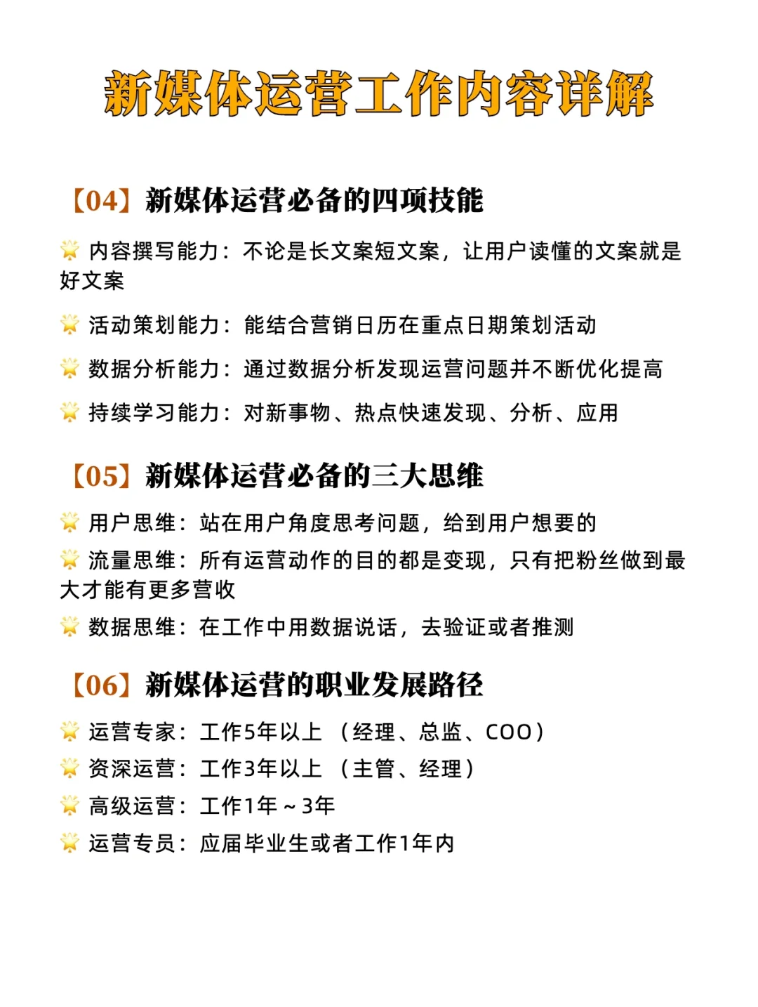 新媒体运营工作详解|零基础入门