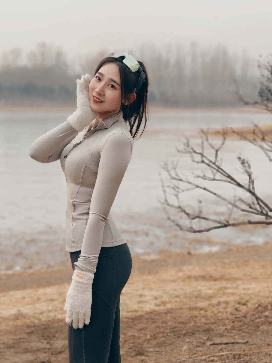 春节假期松弛一点～公园遛弯顺便跑几步🏃