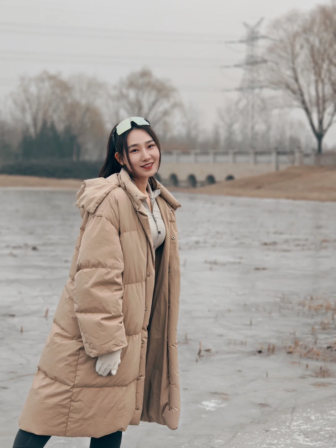 春节假期松弛一点～公园遛弯顺便跑几步🏃