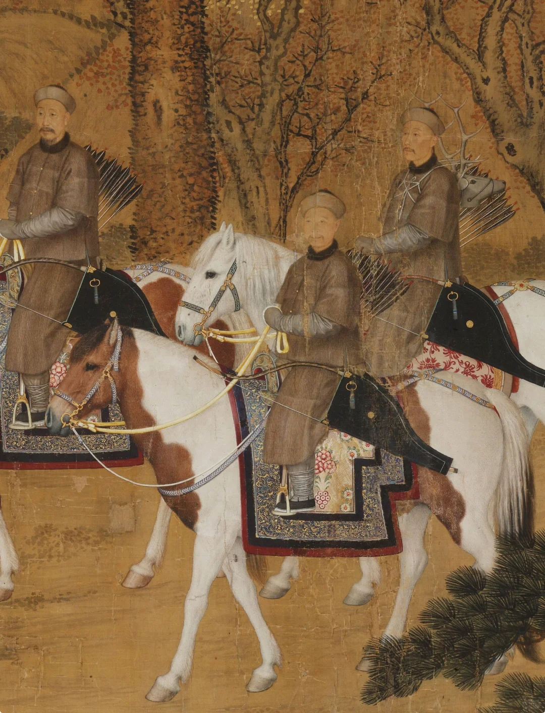 皇帝都是这么豪华去打猎的吗