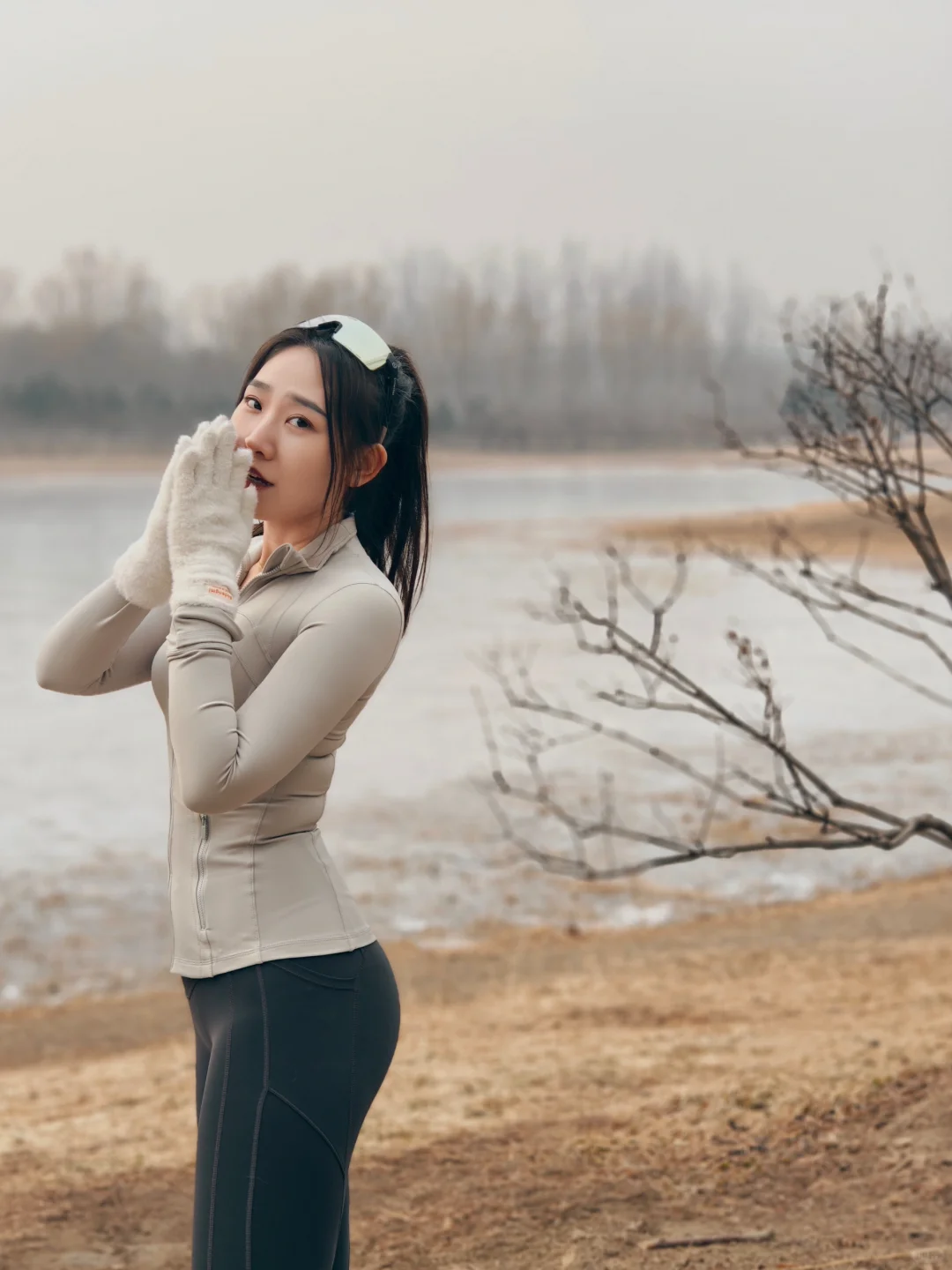 春节假期松弛一点～公园遛弯顺便跑几步🏃