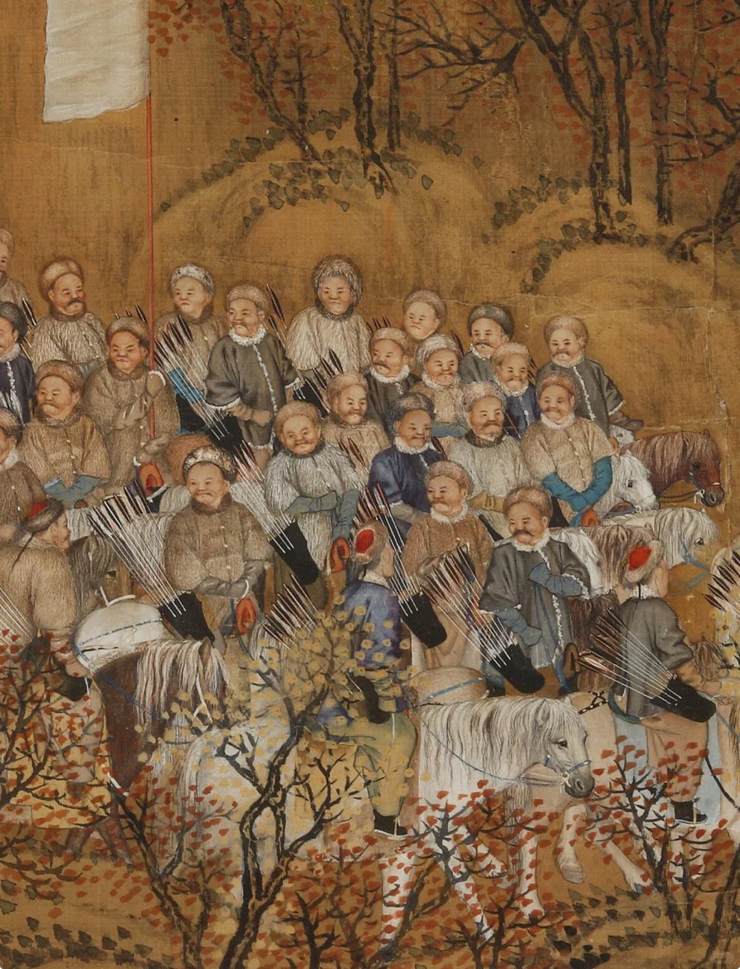 皇帝都是这么豪华去打猎的吗