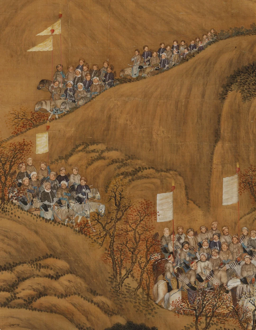 皇帝都是这么豪华去打猎的吗