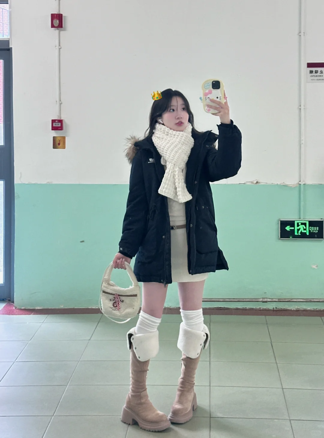 人大研一｜字节实习一周穿搭合集（保暖版）