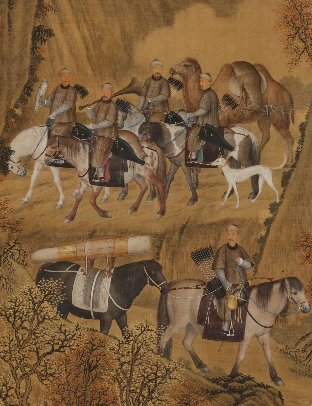 皇帝都是这么豪华去打猎的吗