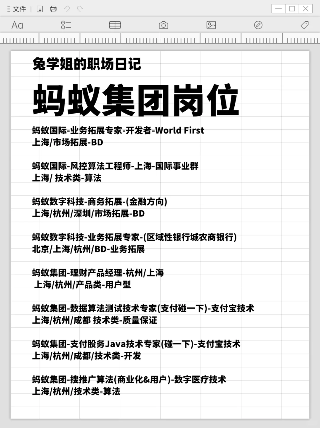 上班啦！上班啦！上海热门公司岗位上新啦！