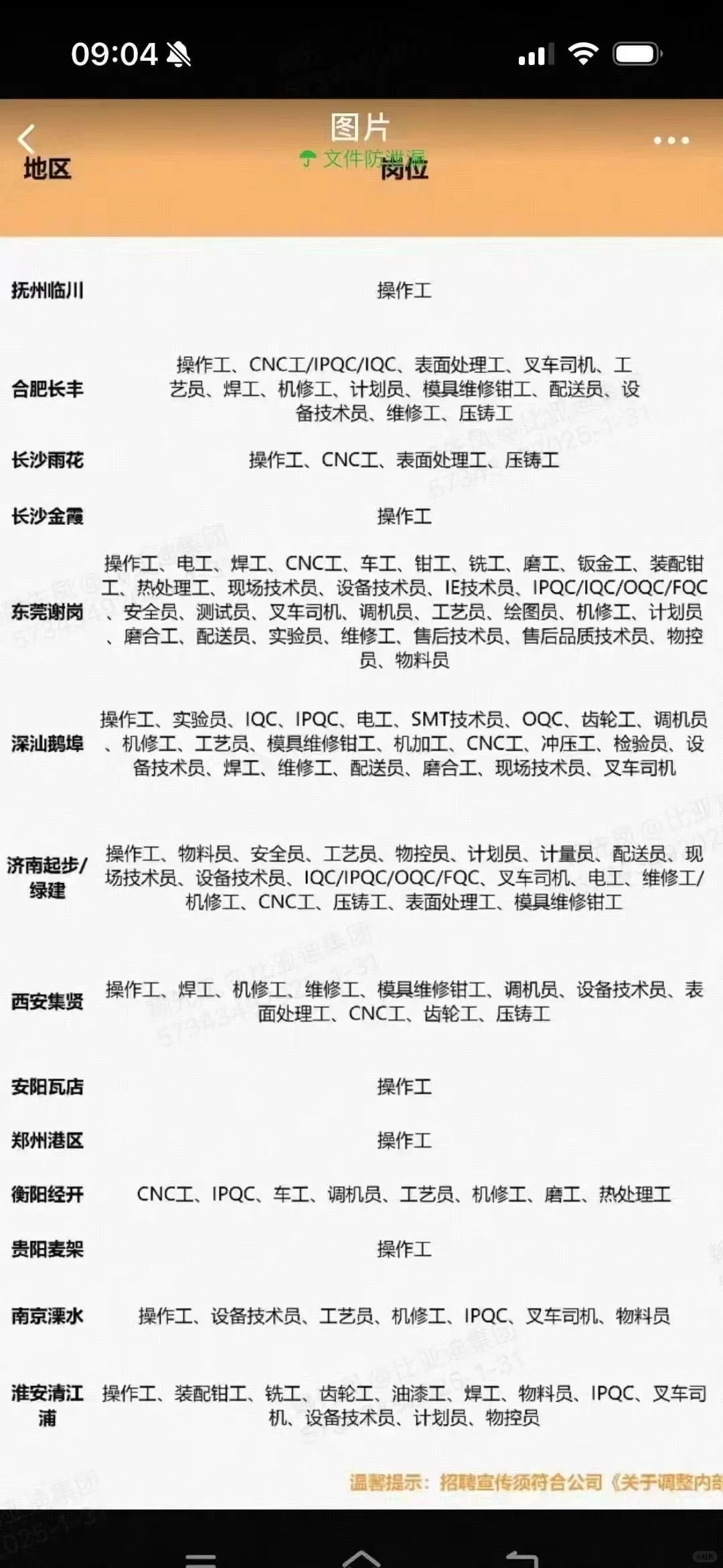 宝子们，比亚迪招技工和操作工啦，速来冲呀