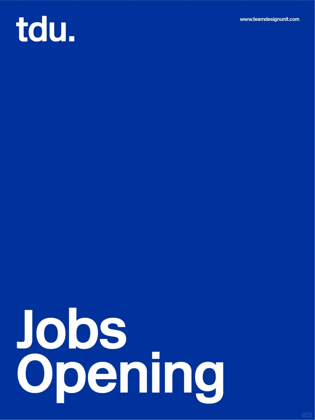 tdu.2025 春季招聘