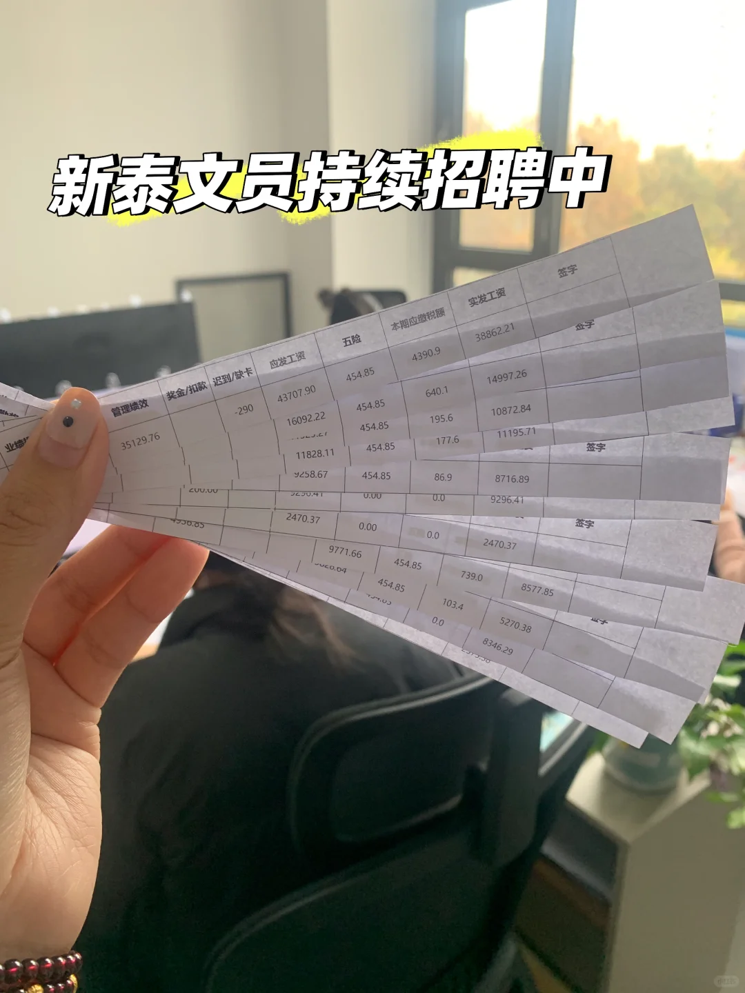 新泰文员招聘中