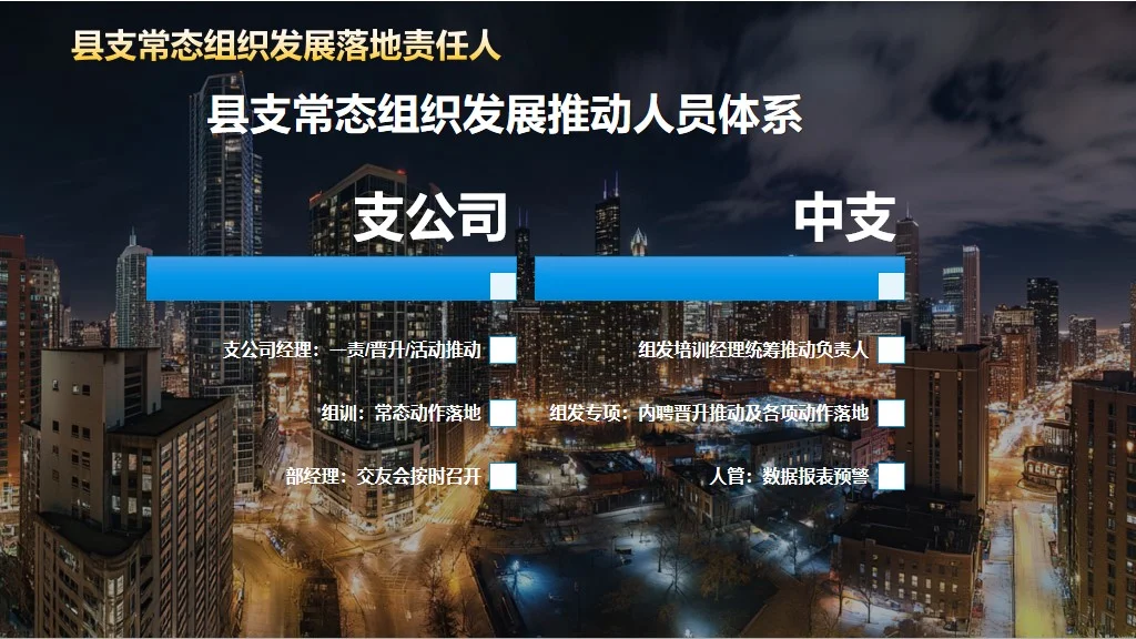 保险课件：县支公司常态组织发展操作手册