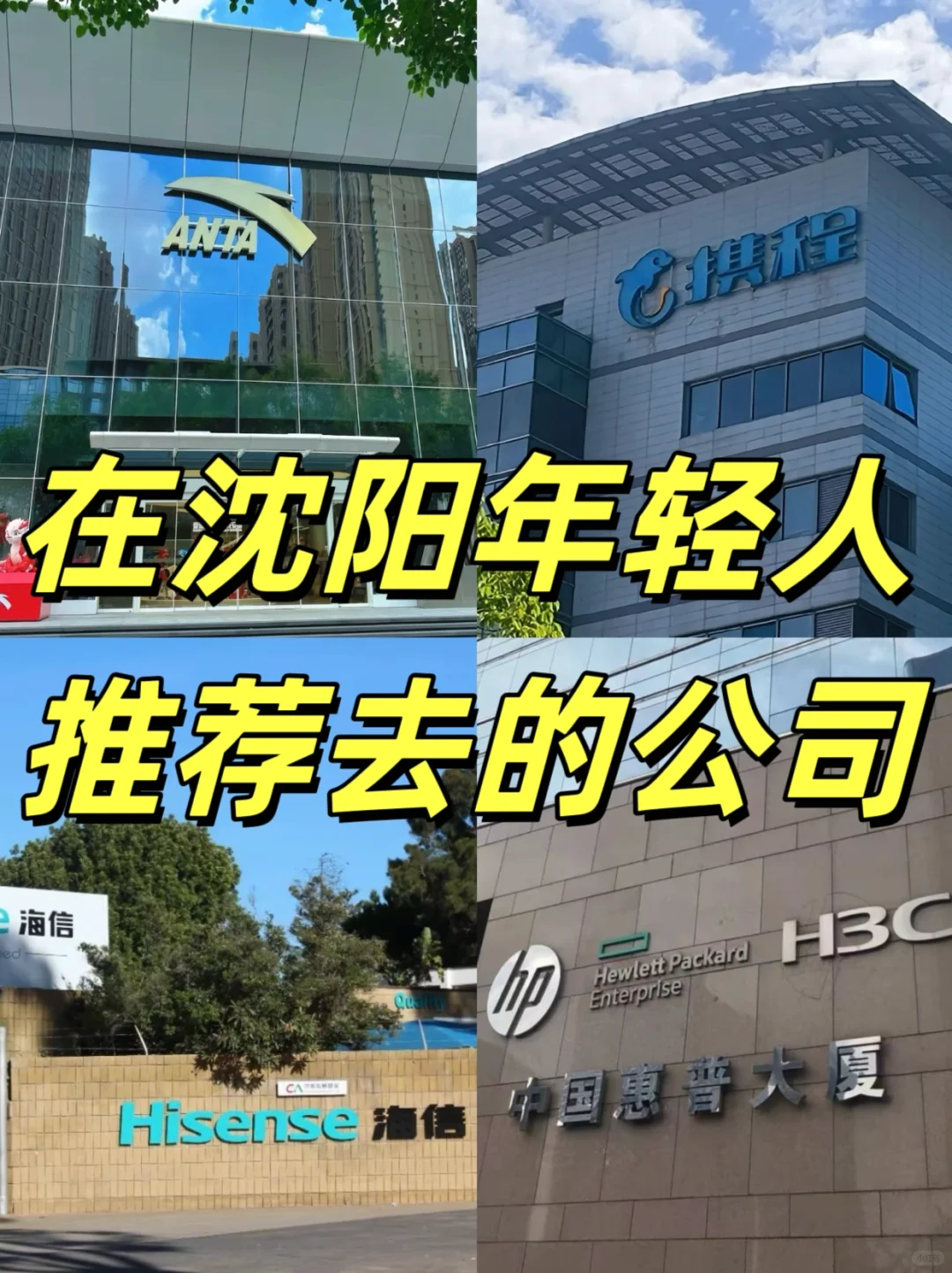 在沈阳年轻人推荐去的公司