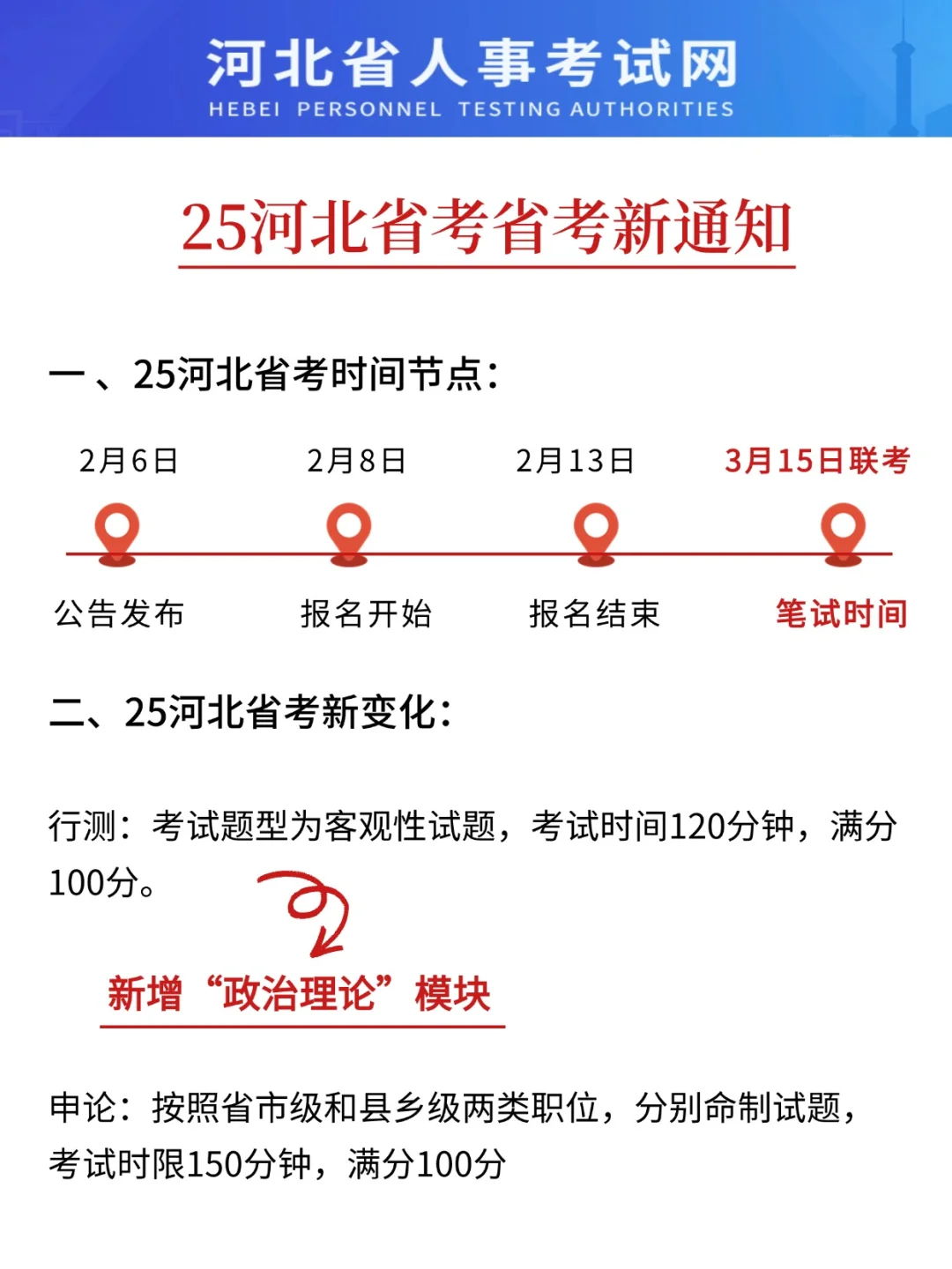 河北省考会惩罚每一个不用心看公告的人