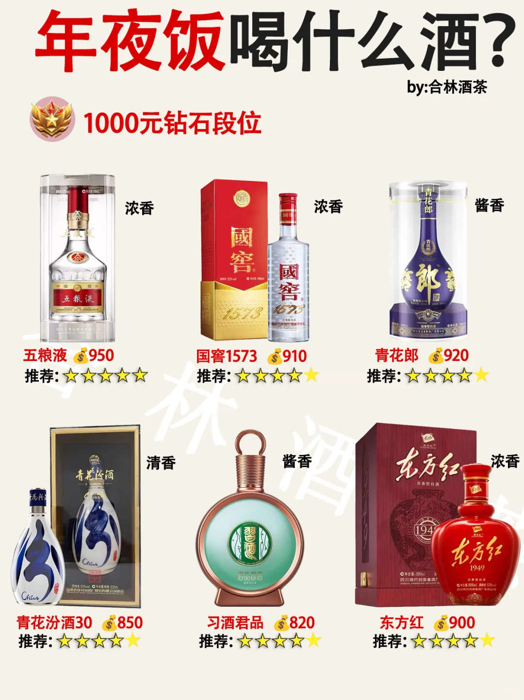 年夜饭喝什么酒？