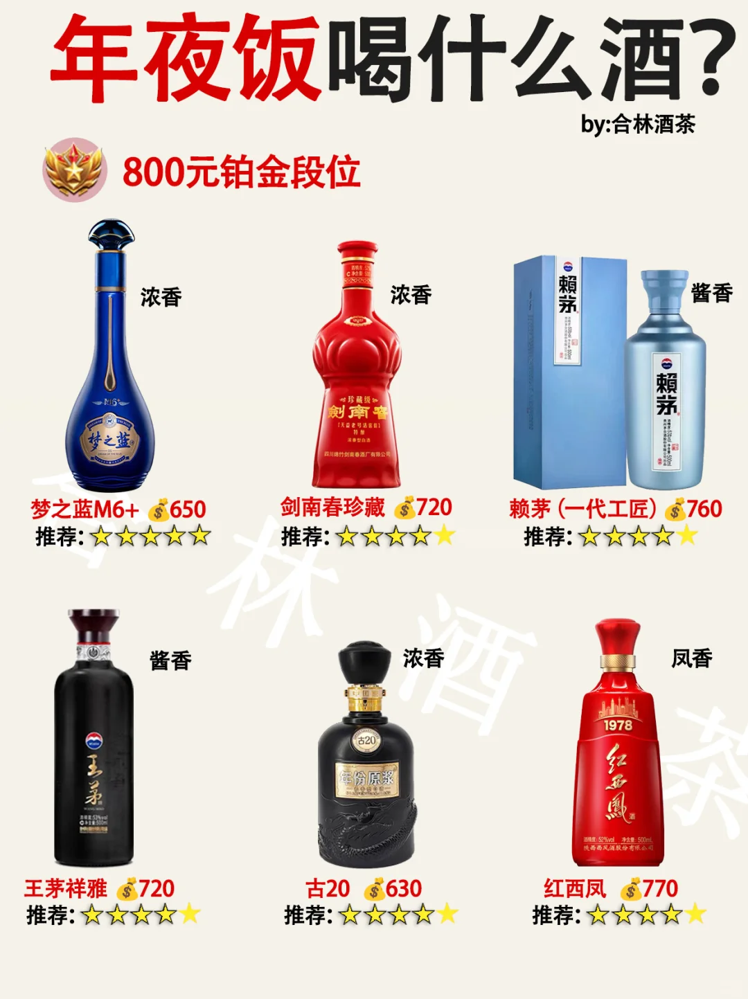 年夜饭喝什么酒？