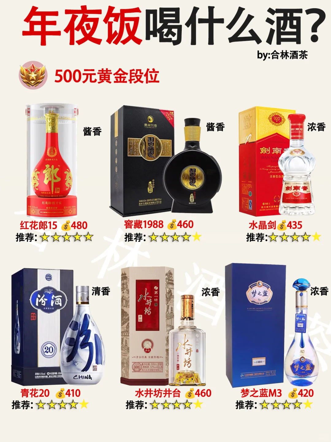 年夜饭喝什么酒？