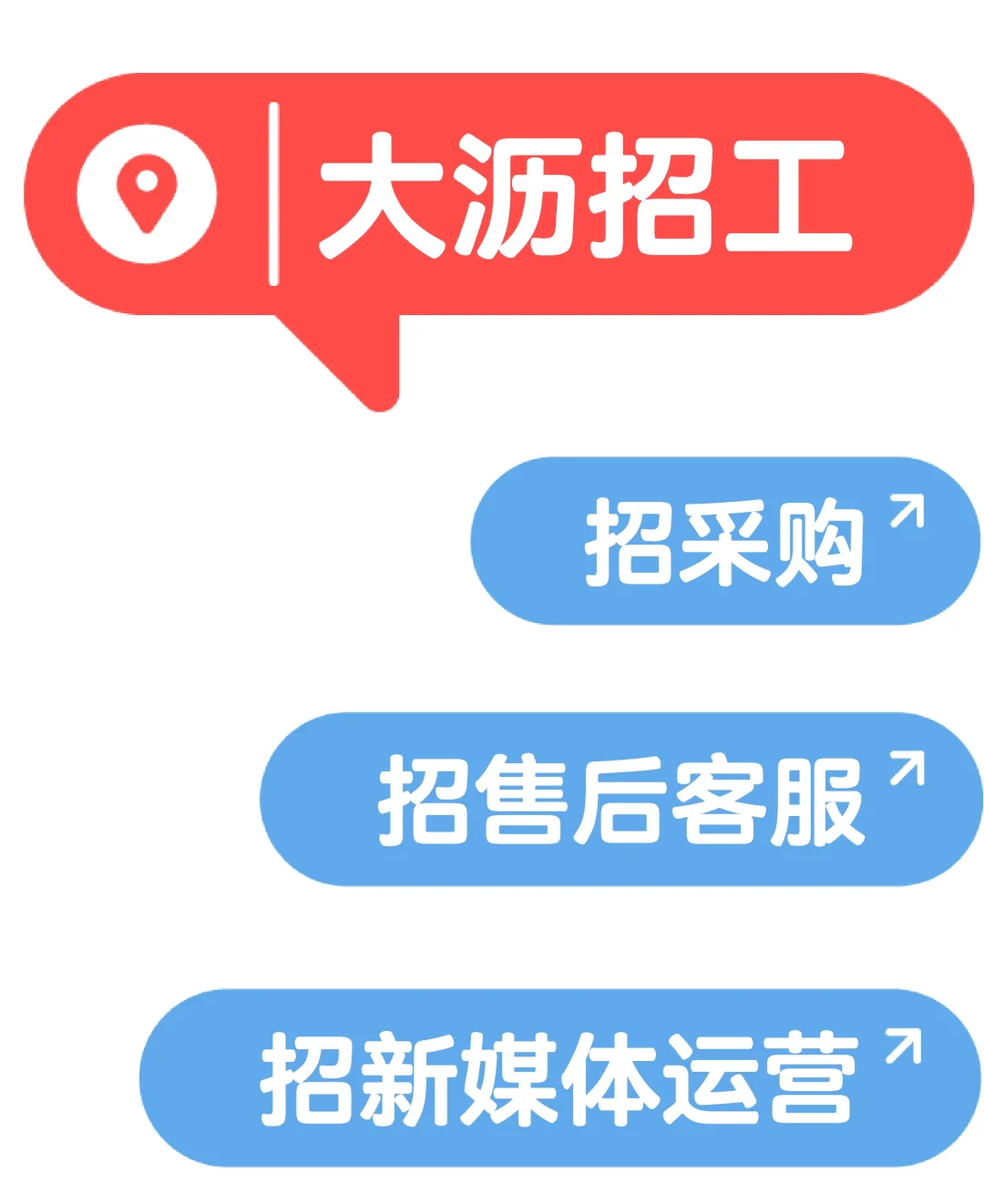 招工啦 还在找工作的朋友们不要错过