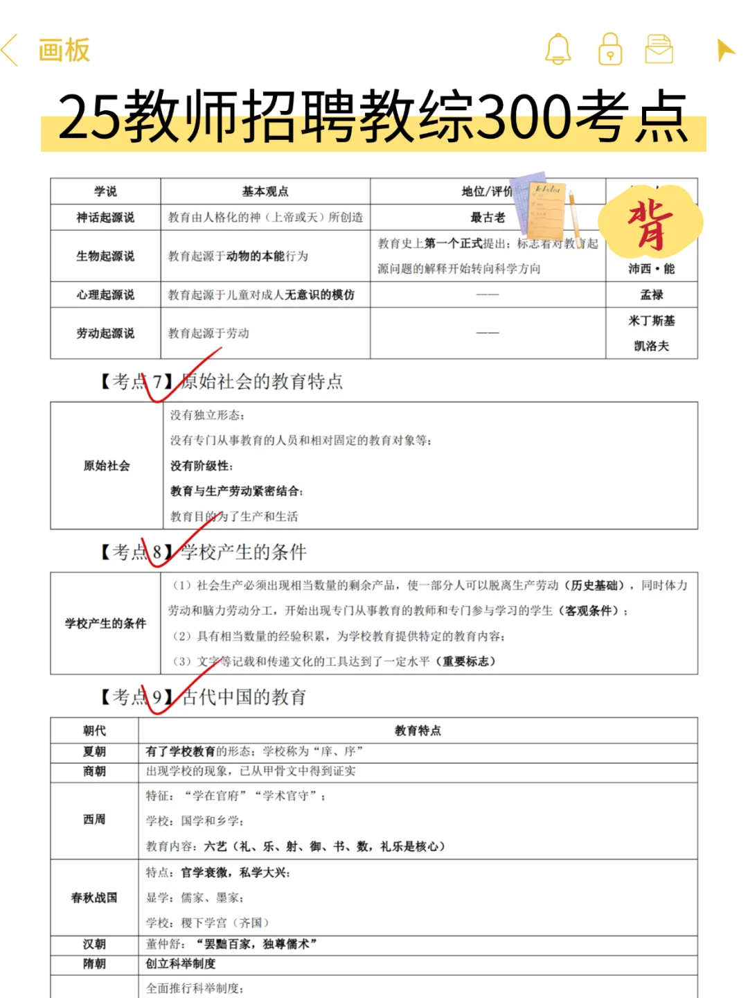 25教师招聘零基础小白一次上岸版（快存下）