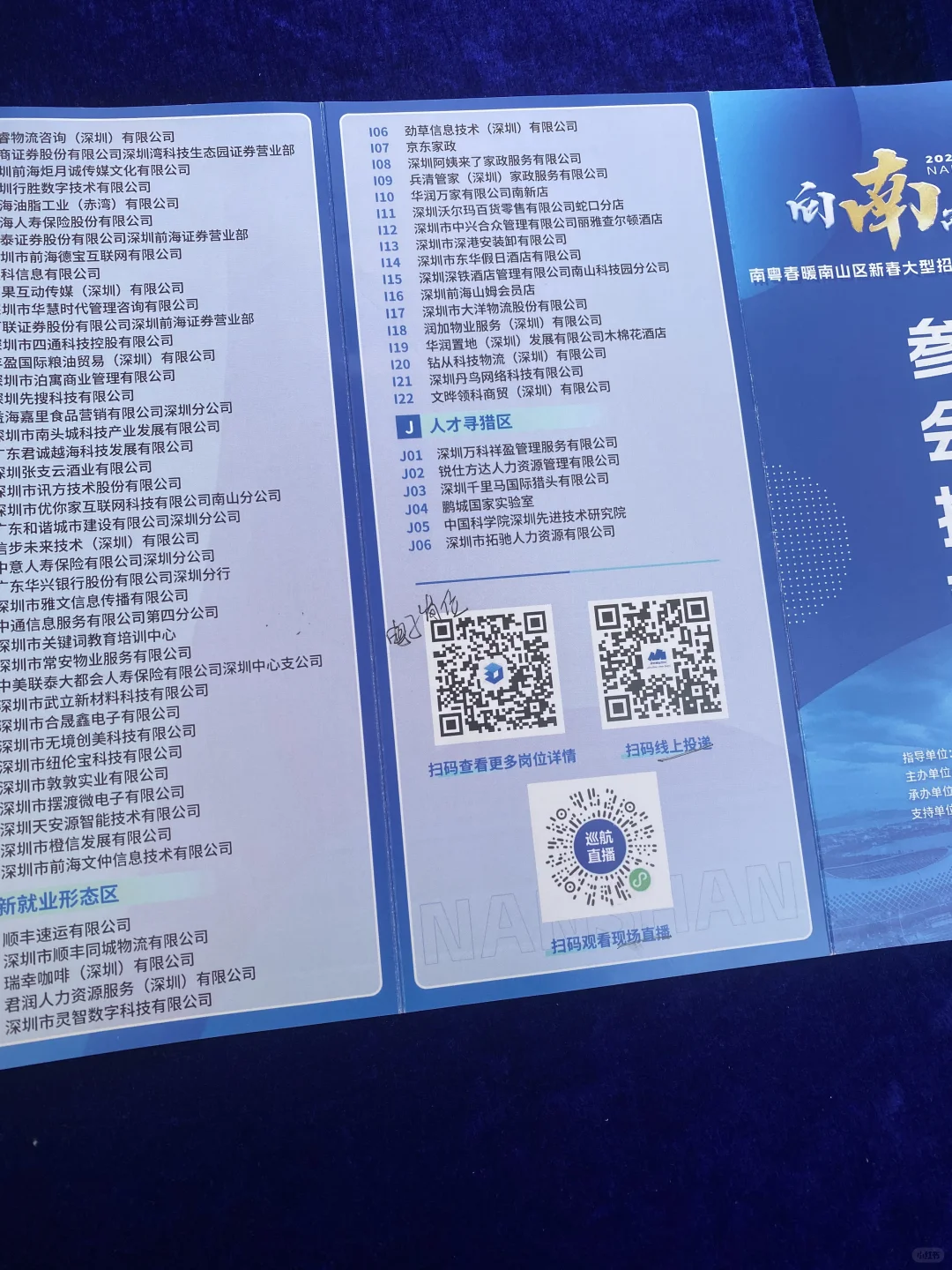 这南山招聘会也太多人了叭