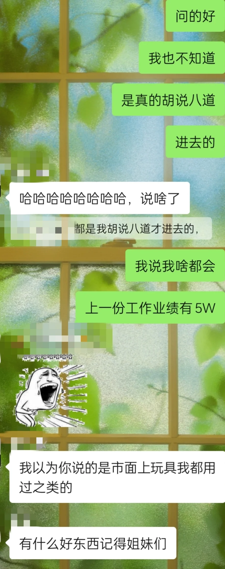 关于我胡说八道面试进了成人用品公司