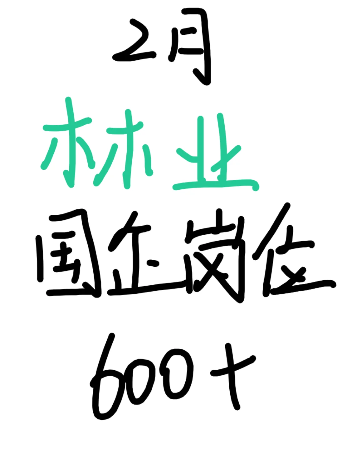 林学类国企岗位捞人啦！