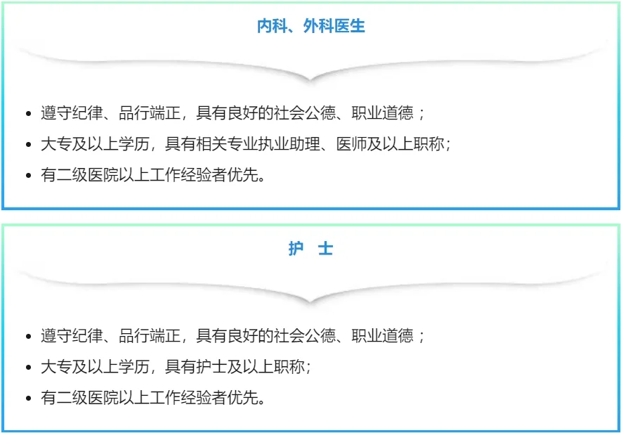 中大医院春季招聘医护人员