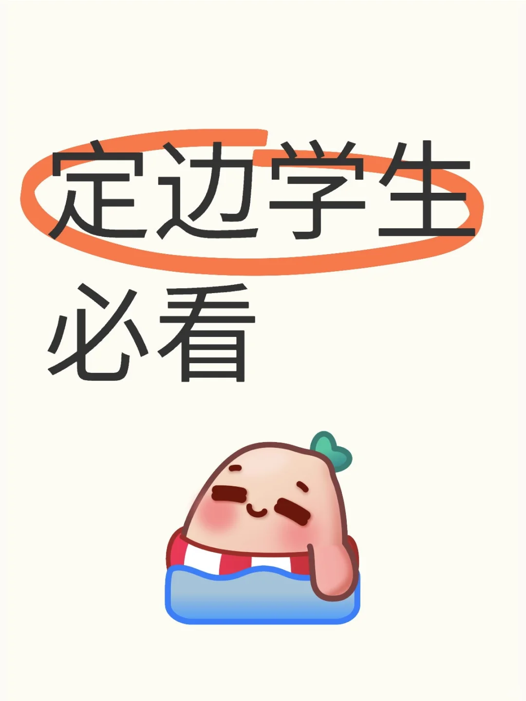定边学生必看