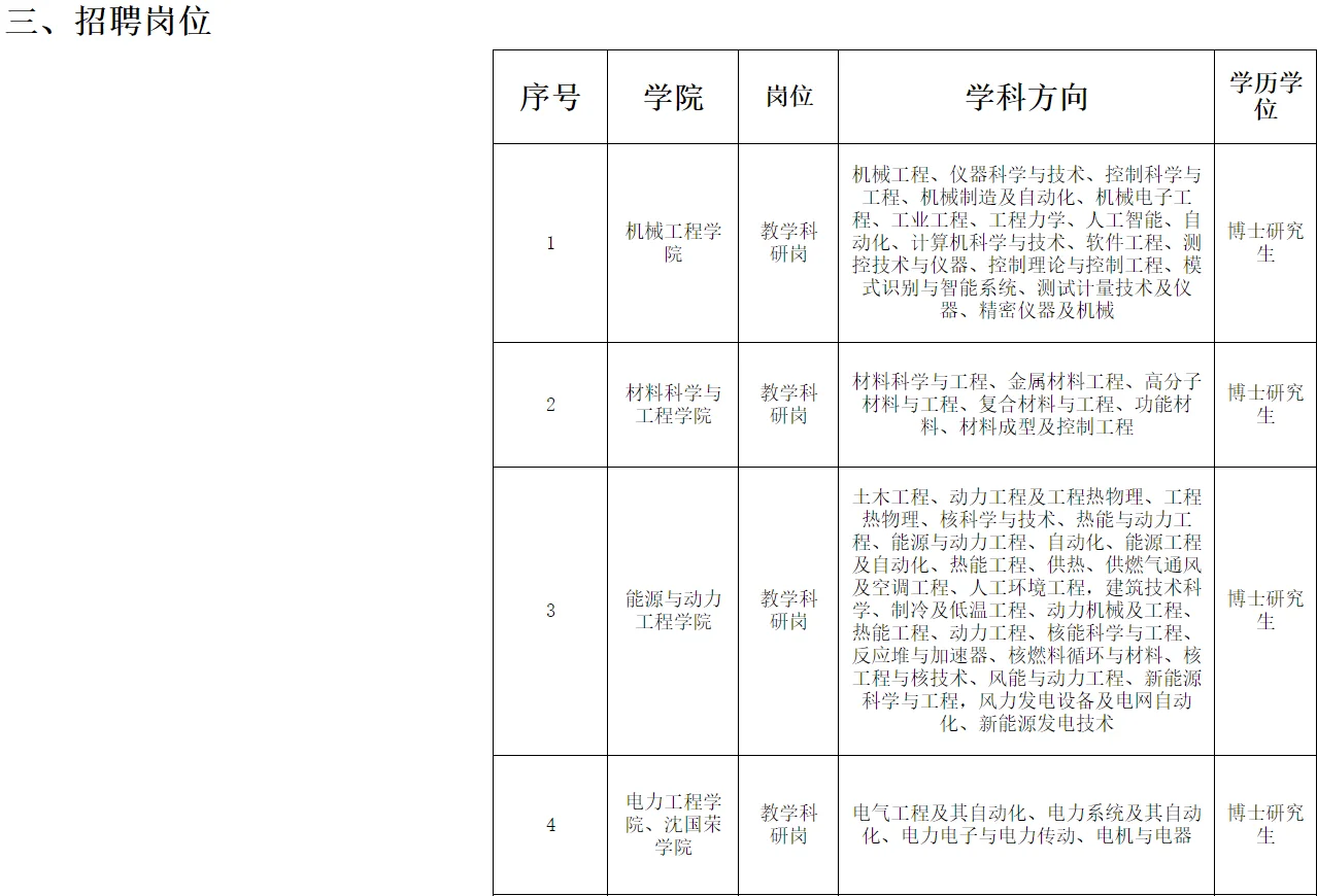 🌟南京工程学院2025年高层次人才招聘