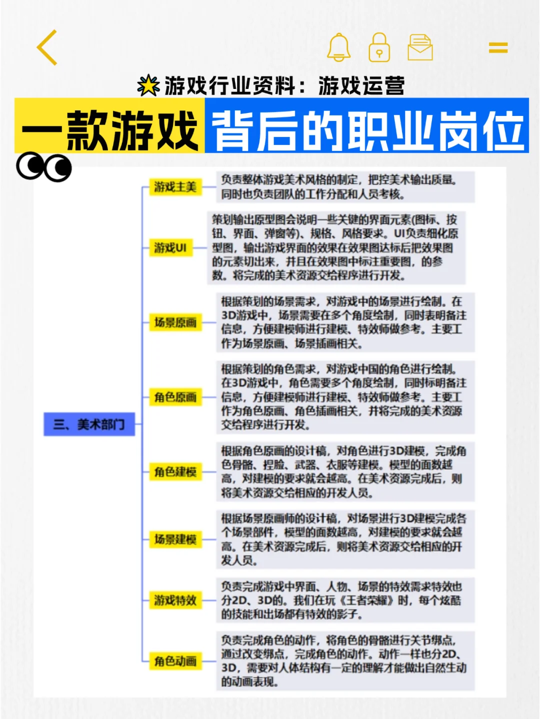 游戏公司都有哪些岗位？别告诉我你不知道