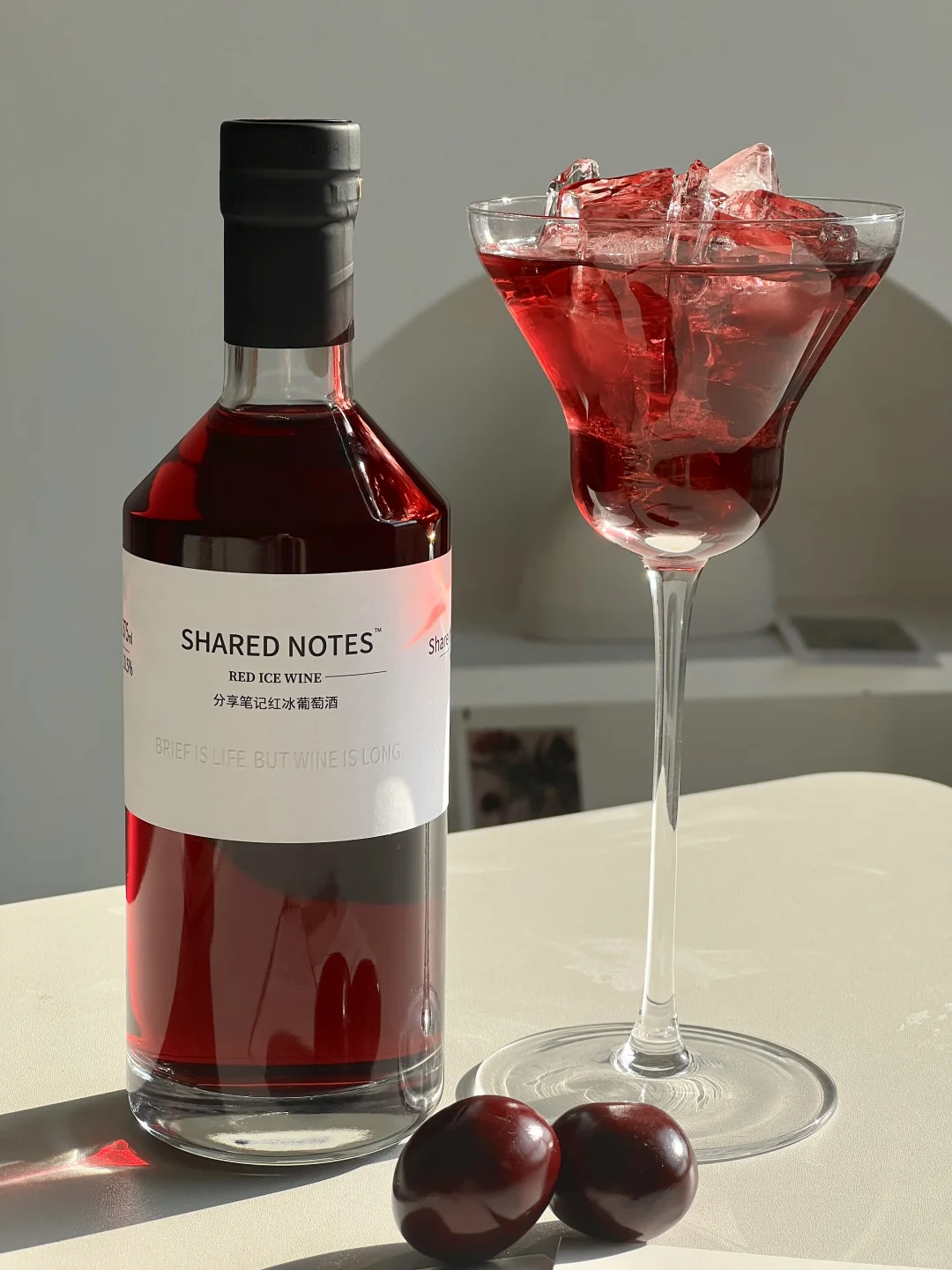 巨好喝的车厘子冰酒！闺蜜说过年给她整一箱