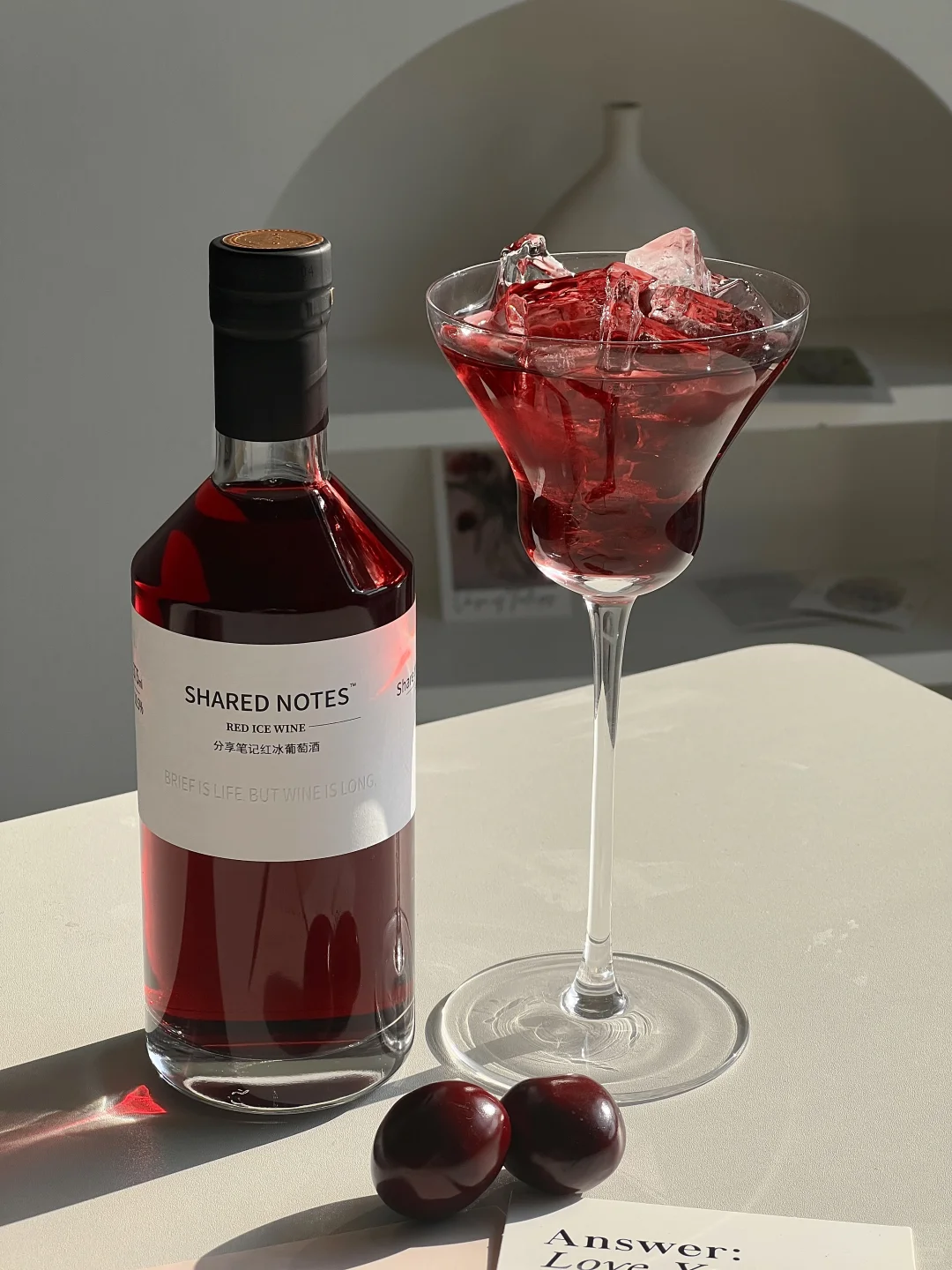 巨好喝的车厘子冰酒！闺蜜说过年给她整一箱