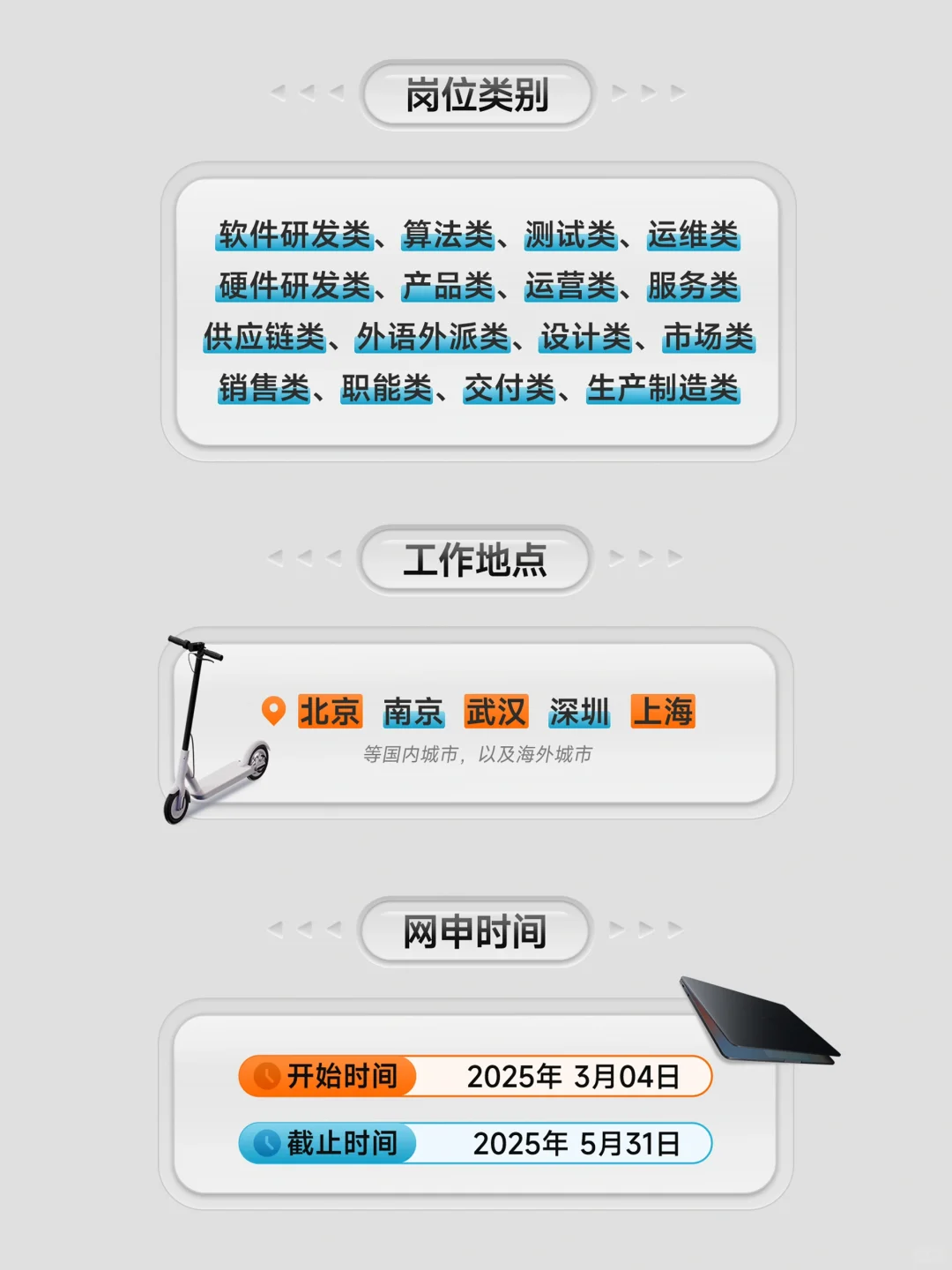 📢小米集团2025届春季校招全球启动❗️