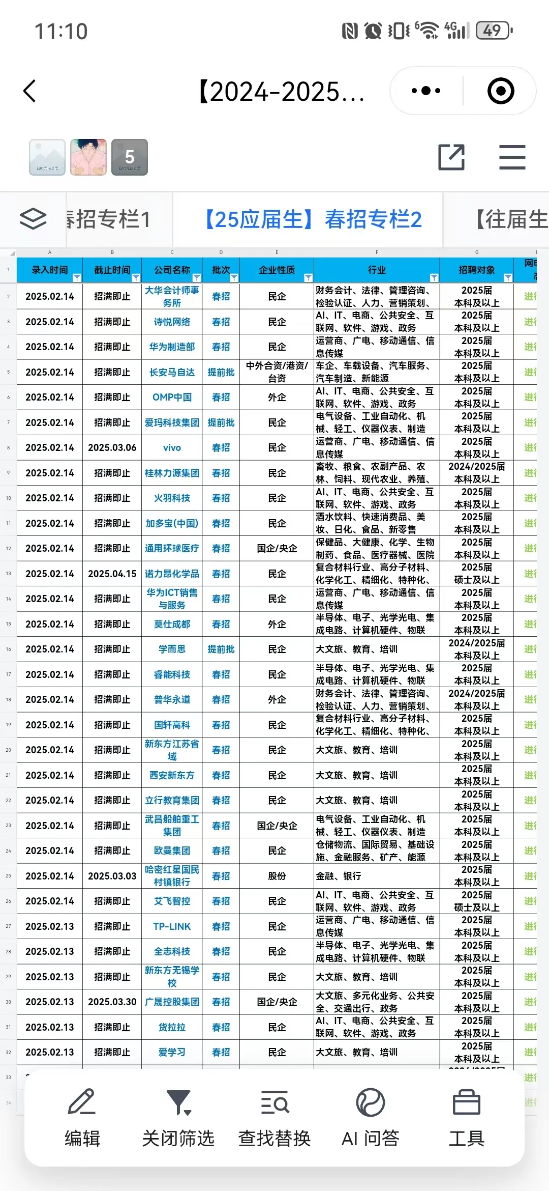 绝对女生友好企业