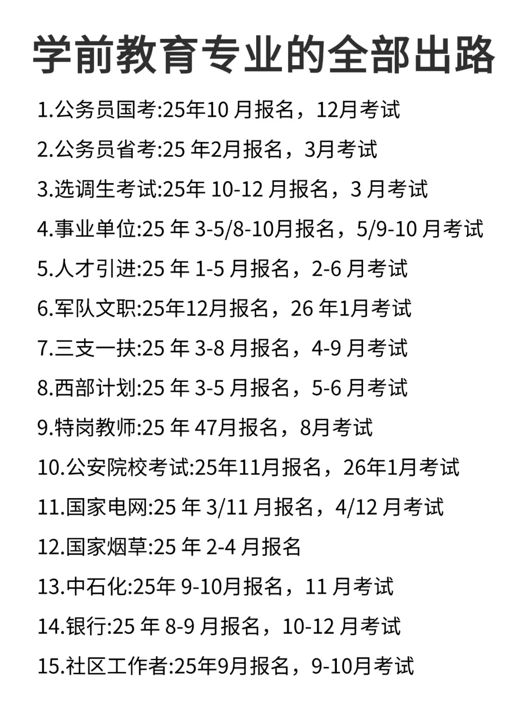 今年学前教育专业简直赢麻了.......