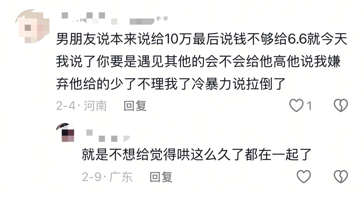 大家那边地区都是多少钱彩礼呢