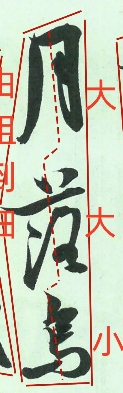 书法好的章法如歌似舞，快慢有序，气脉贯通