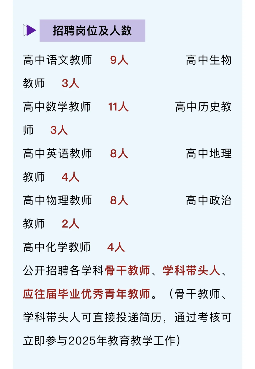 蒙自长水实验中学招聘52人