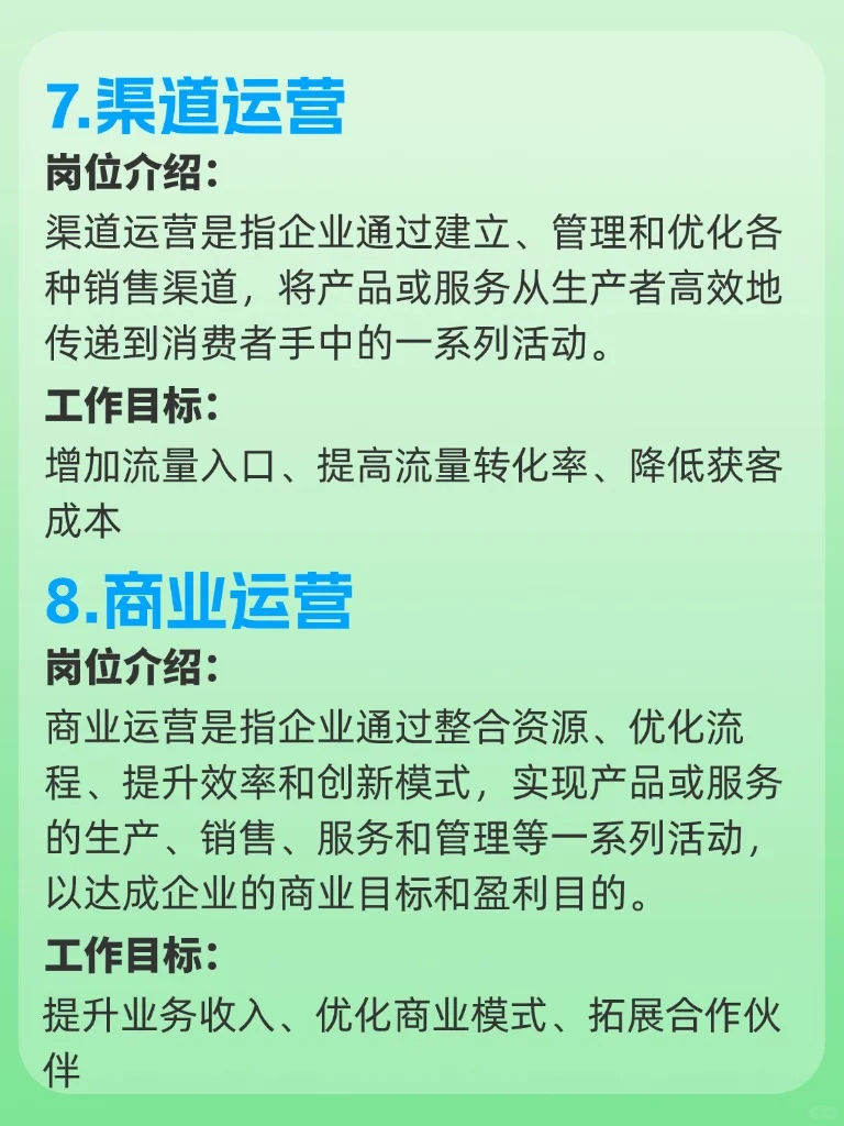8大运营岗位介绍！看完就知道你适合哪一种