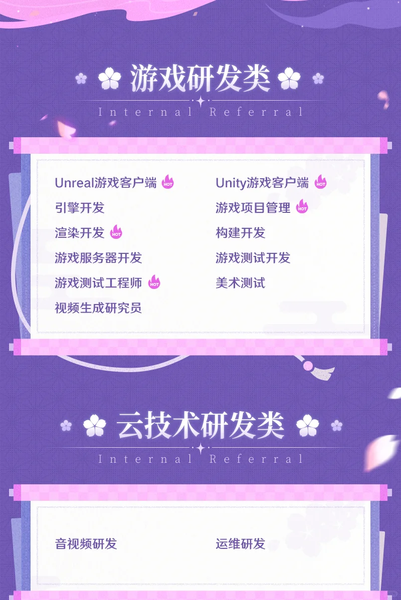 🎮 米哈游又放出海量社招岗位啦！！！