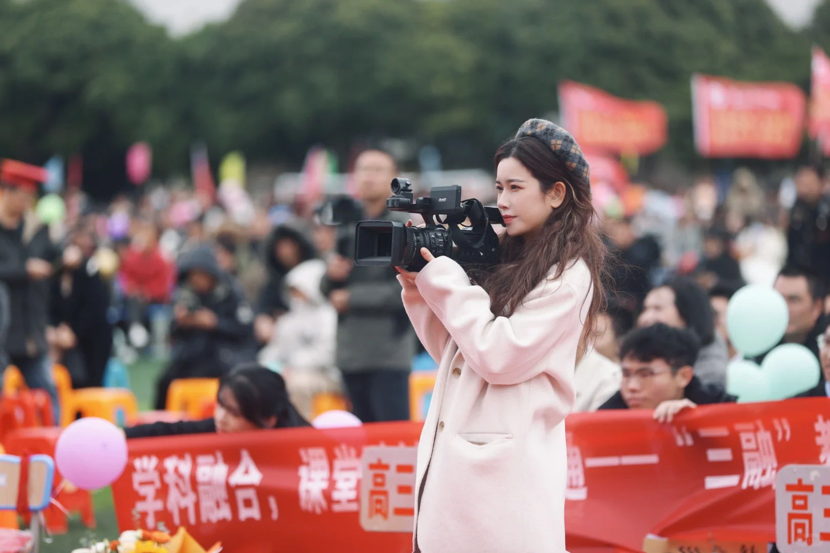 30+ 县融媒女主播 改记者搬摄像机日常