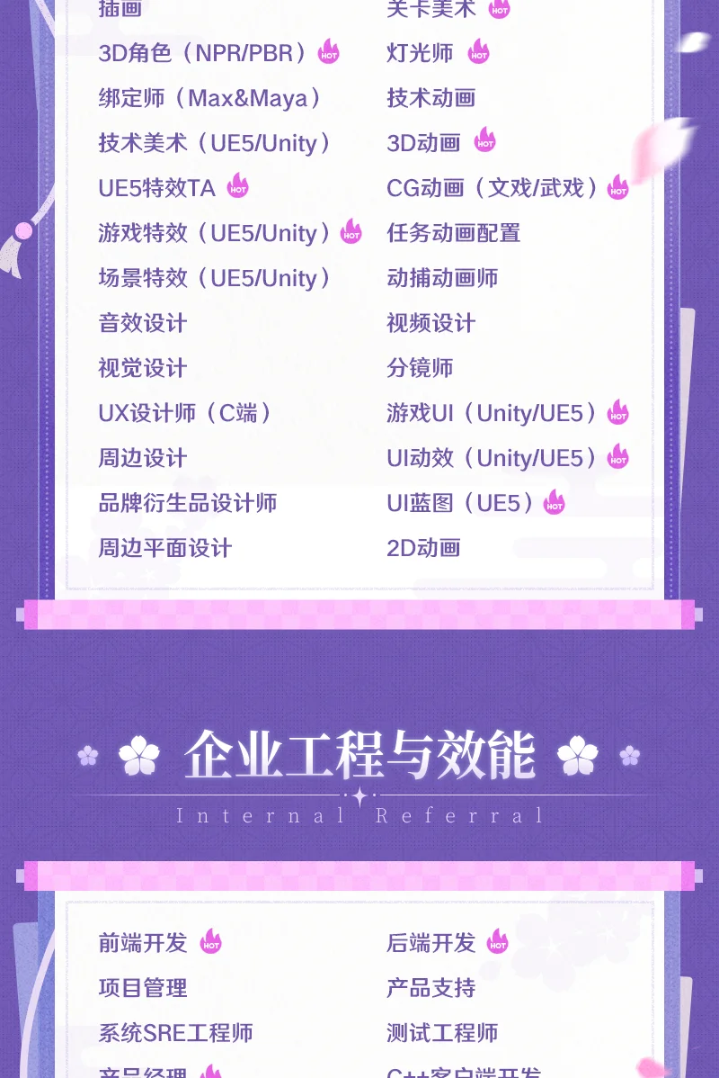 🎮 米哈游又放出海量社招岗位啦！！！