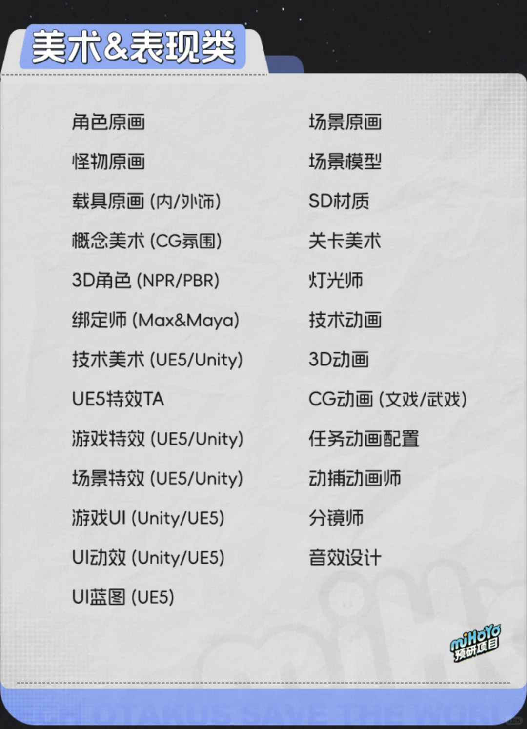 🌟【急急急！游戏公司神仙岗位招人！内推直