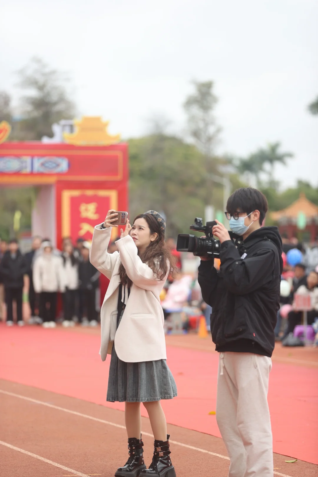 30+ 县融媒女主播 改记者搬摄像机日常