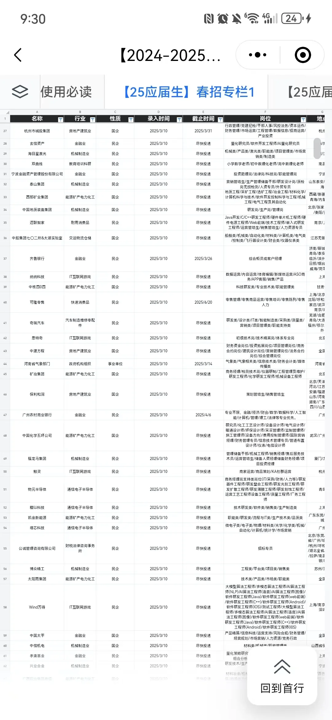 3.11抓紧把这些免笔试的投完!