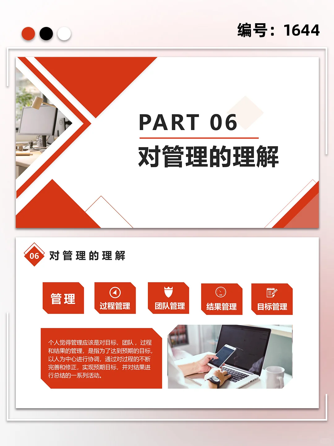 销售主管经理岗位竞聘述职ppt模板