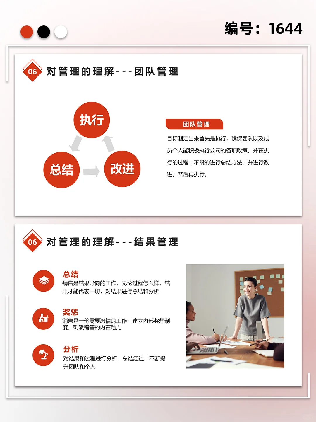 销售主管经理岗位竞聘述职ppt模板