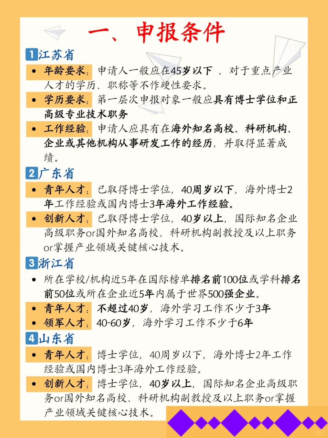 QM计划申报省份选择|四省政策解读
