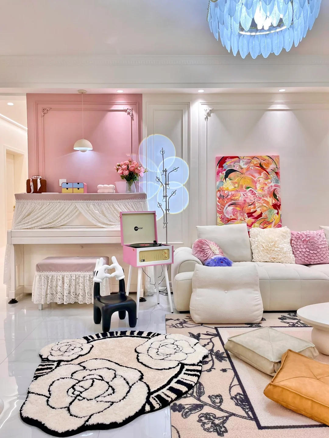 跟着“小红书网页版”过七夕🎉布置多巴胺小🏠