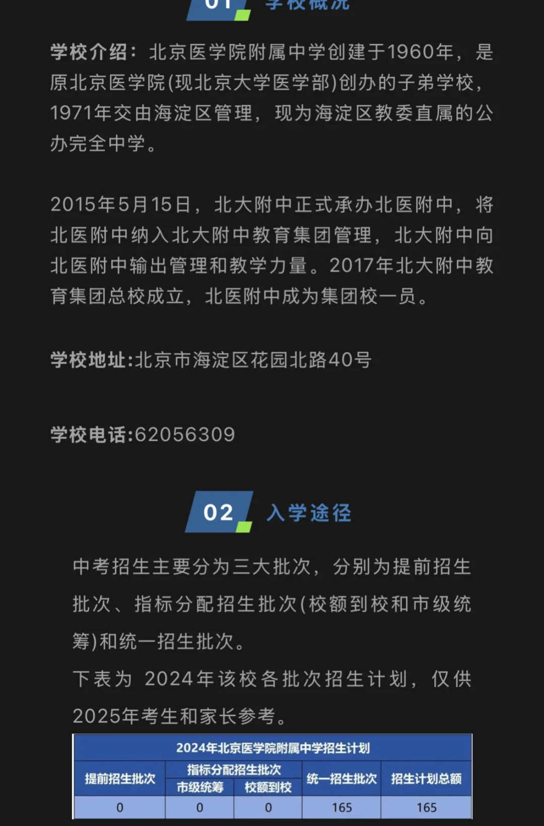 【北京医学院附属中学】👩🏻‍🏫🙌🏻