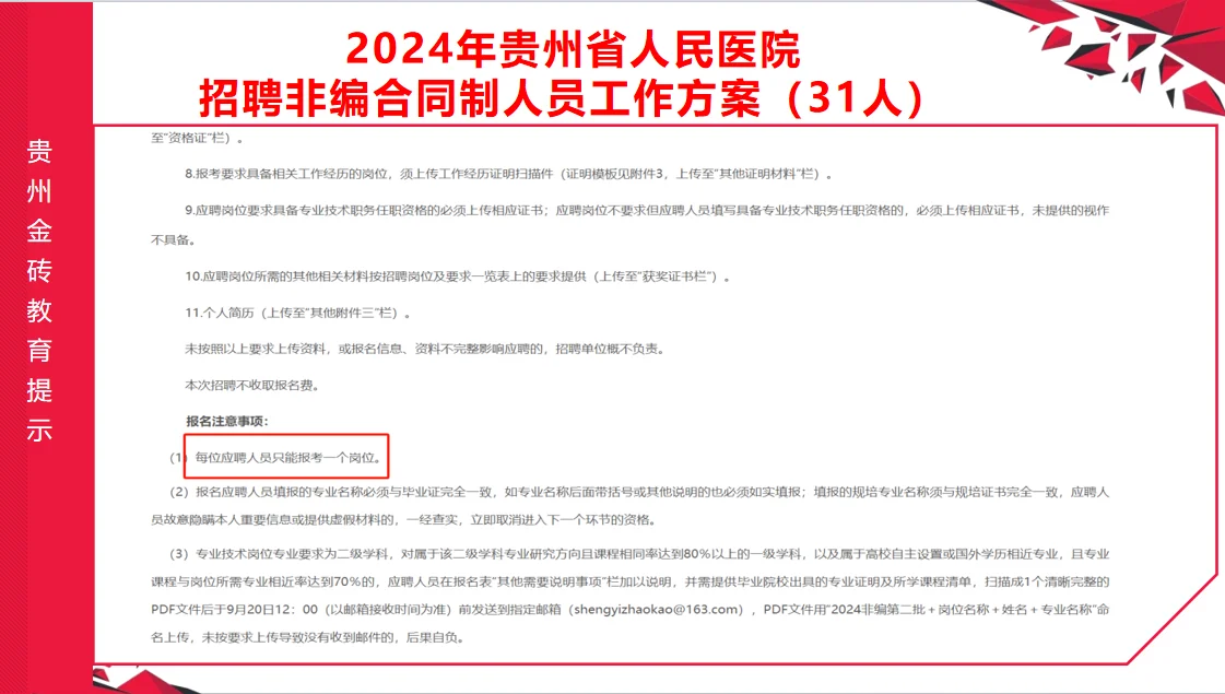 2024年贵州省人民医院招聘合同制人员31人